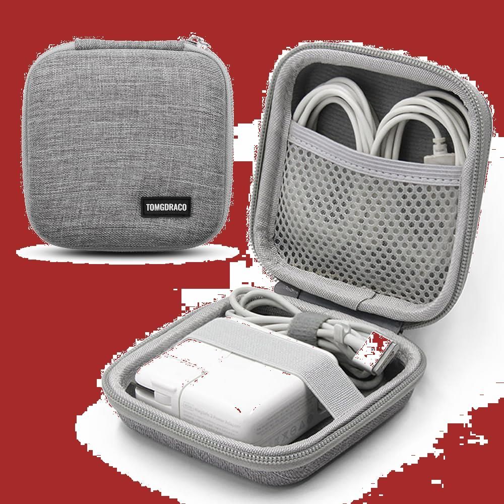 【在庫処分】トラベルポーチ ガジェットポーチ PC小物入れポーチポーチ 小さめ ケーブル、イヤホンアクセサリーの保管ケース ミニポーチ EVA 電源コード 電源 USB用収納ポーチバッグ 収納ケース ハードケース バッテリー収納ケース 小物入れ 軽量 air/