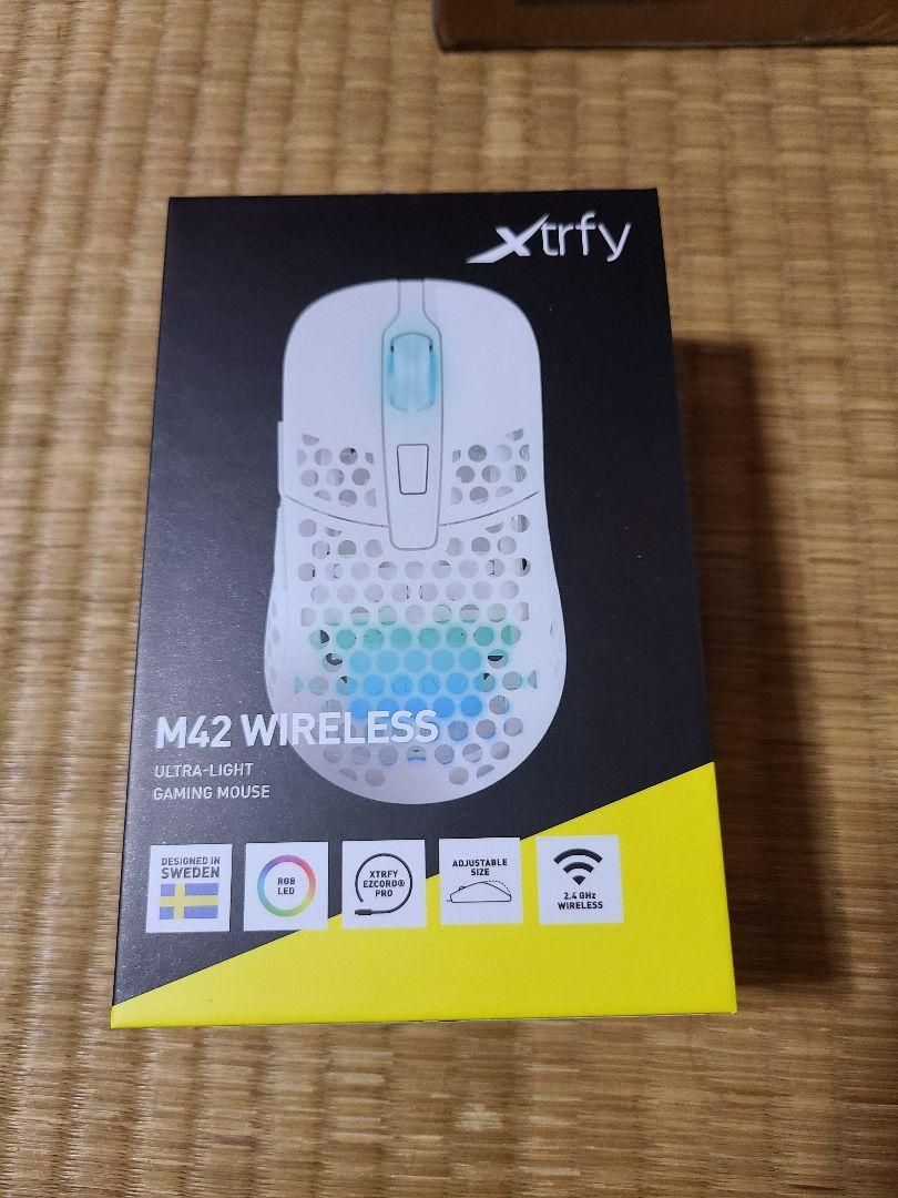 Xtrfy M42 Wireless RGB ワイヤレス ゲーミングマウス - メルカリ