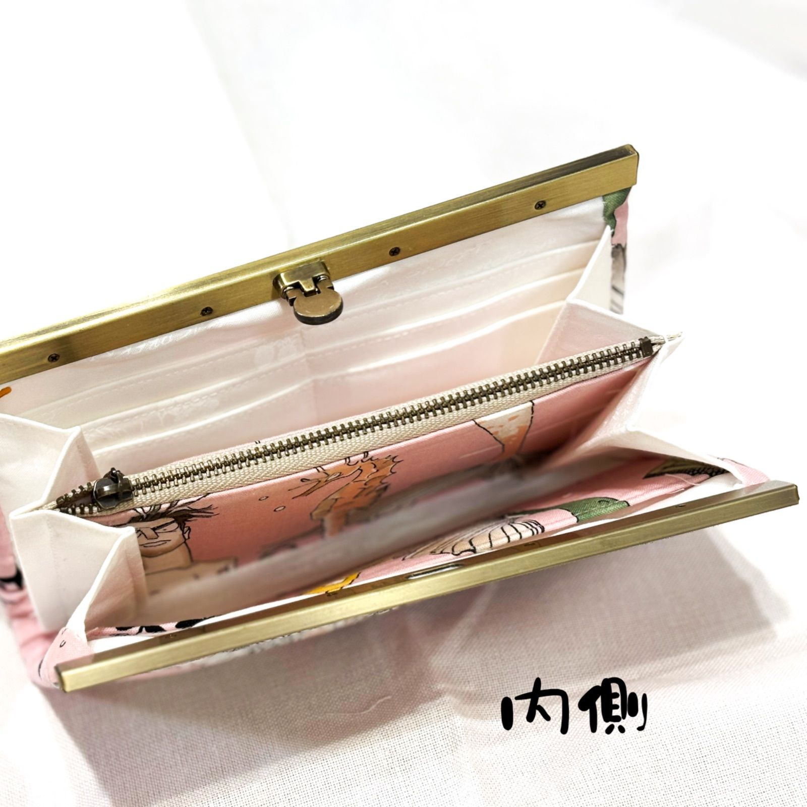 1点のみ　長財布　やりくり財布　ハンドメイド　アレキサンダーヘンリーレア生地 1点のみ 長財布 やりくり財布 ハンドメイド アレキサンダー