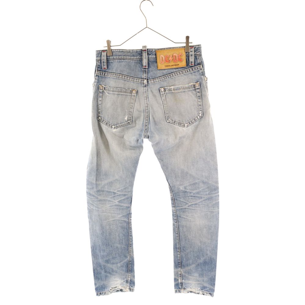 DSQUARED2 (ディースクエアード) 05SS DCDC PATCH WASH JEAN ダメージ