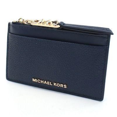 マイケルコース MICHAEL KORS EMPIRE 小銭入れ コインケース ブランド レザーウォレット 34H3G8ED1L LEATHER 406 NAVY ネイビー系 メンズ レディース