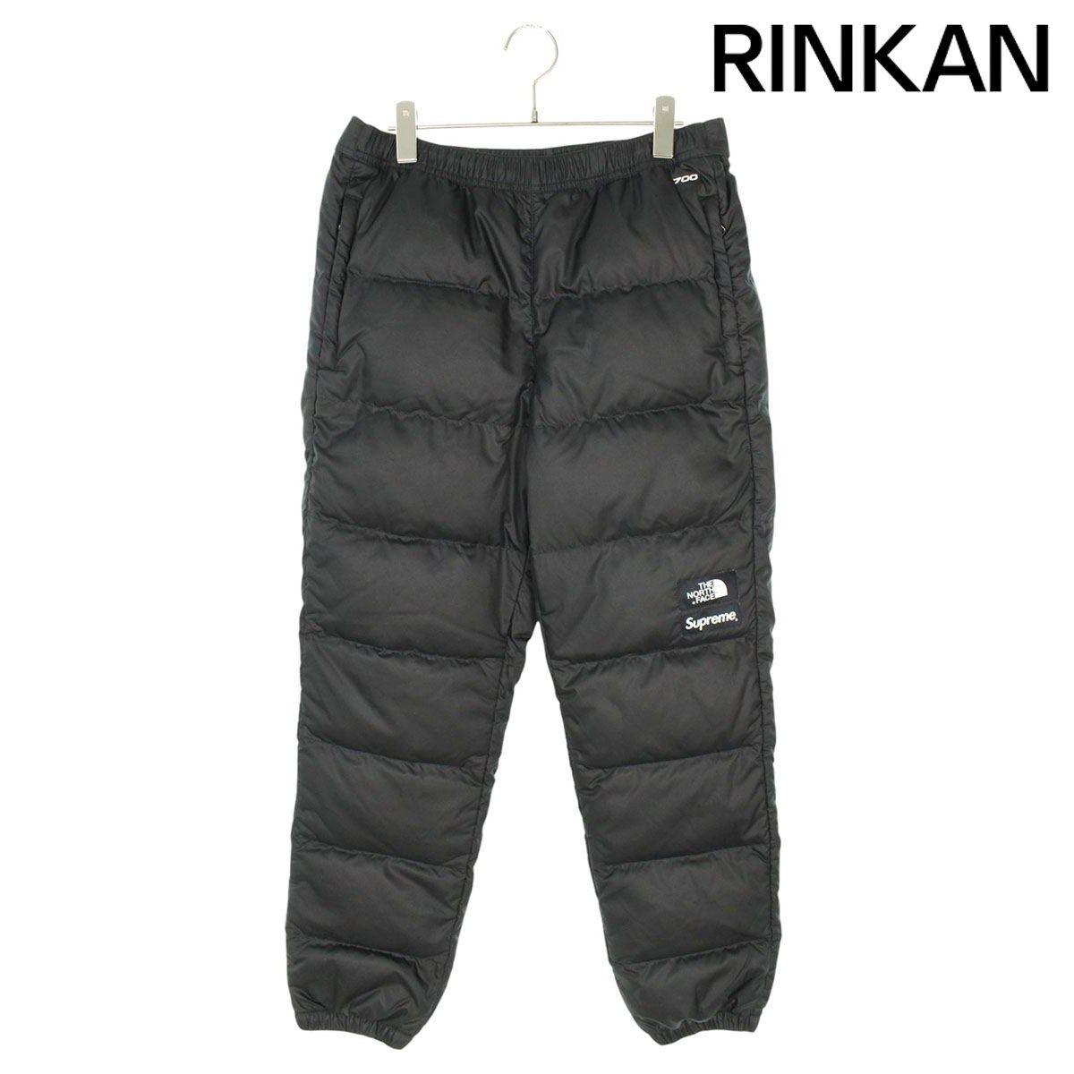 シュプリーム ×ノースフェイス THE NORTH FACE  16AW  Nuptse Pant ヌプシ ダウンロングパンツ メンズ S