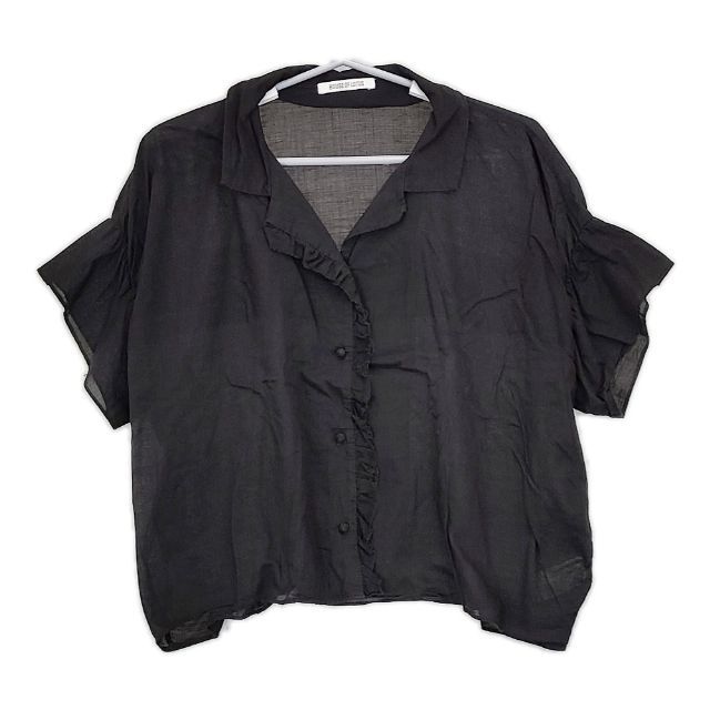 HOUSE OF LOTUS ブラウス レディース ハウスオブロータス 中古　古着 HOUSE OF LOTUS カディコットン フリル 半袖 ブラウス シャツ