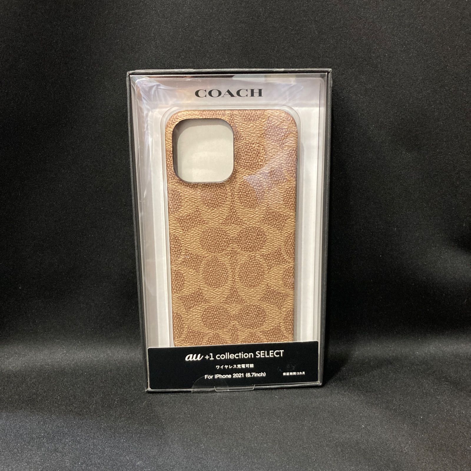 【未使用】COACH コーチ⭐️iPhone13 Pro Max シグネイチャー 新作☆コーチ iPhone13 PRO MAX シグネイチャー（アウトレット