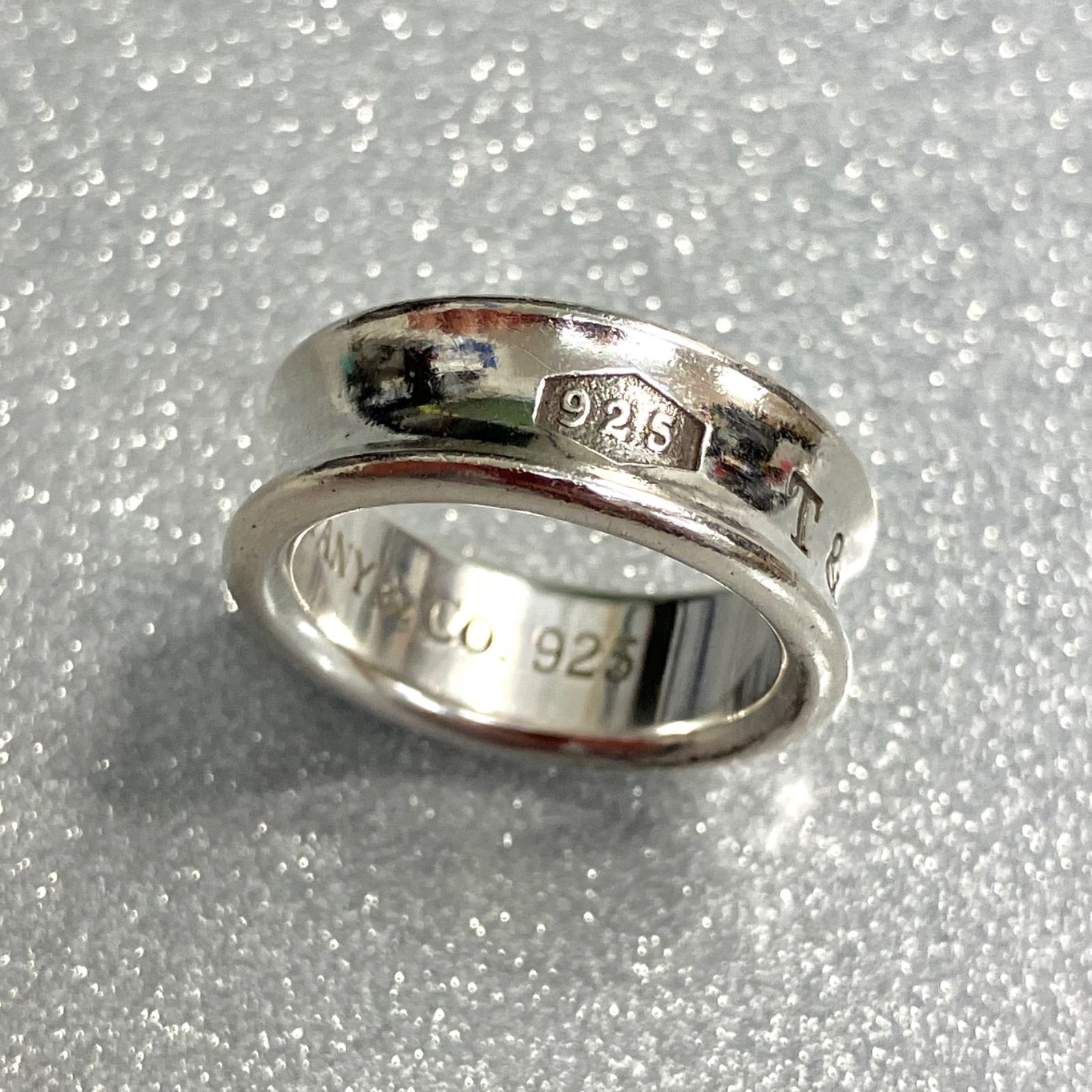 上美品⭐️TIFFANY&Co.】 ティファニー ナローリング 創業年1837刻印 