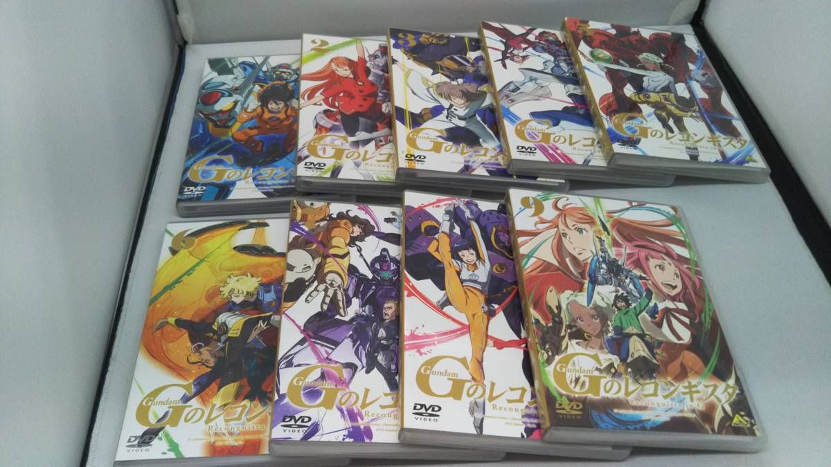 新品未開封　ガンダム Gのレコンギスタ　DVD 全9巻セット　セル版 Amazon.co.jp: ガンダム Gのレコンギスタ [レンタル落ち] 全9巻セット