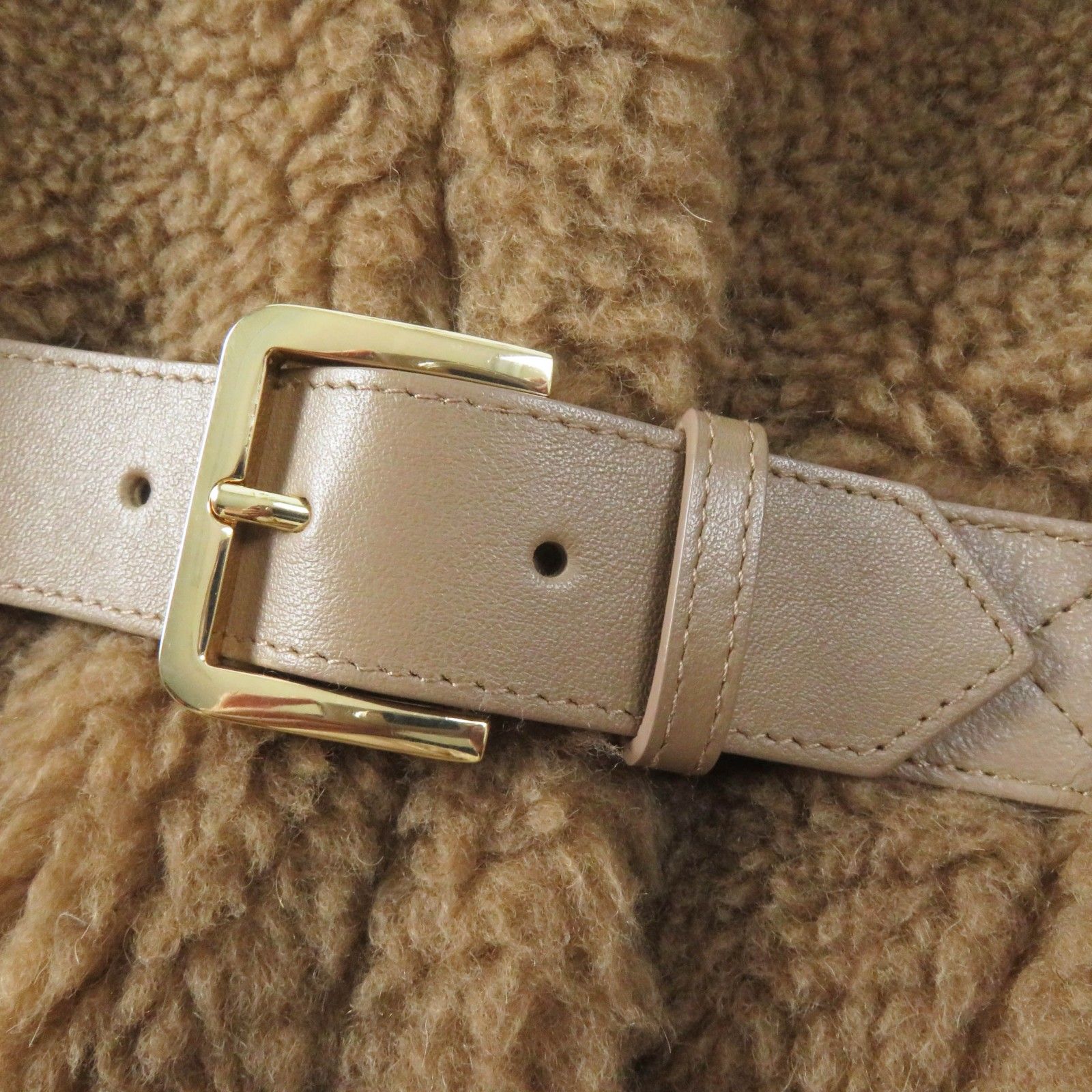 極美品◎Max Mara マックスマーラ 2023年製 白タグ RODANO テディベア  