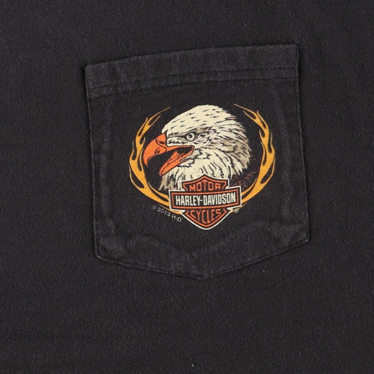 Harley-Davidson ハーレーイーグル Men's Short Sleeve Vintage Eagle Tee | Harley-Davidson USA