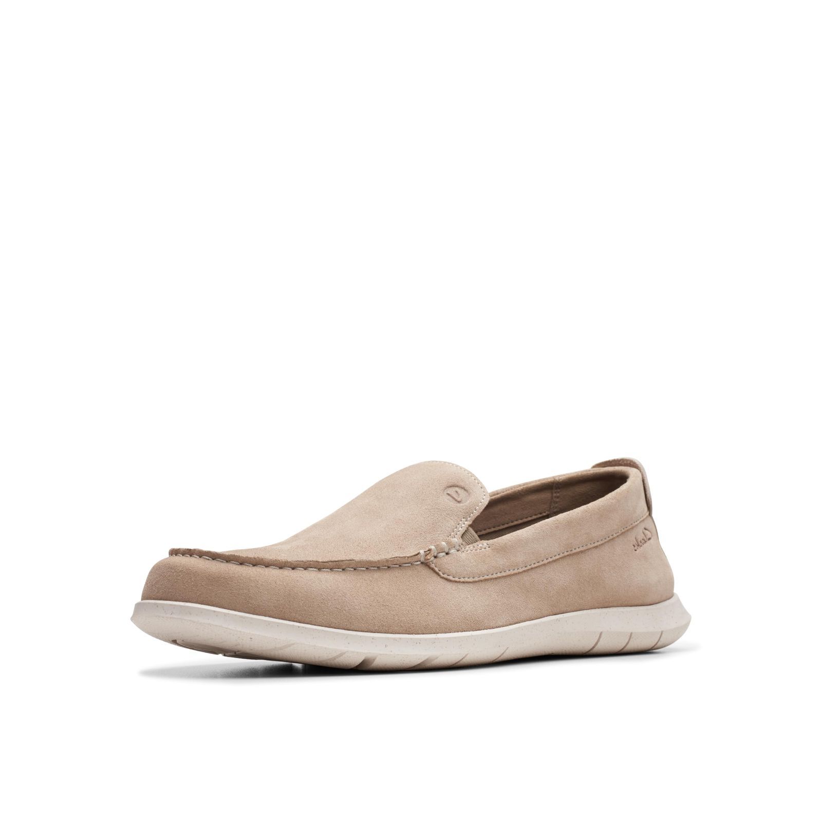 Size 26.0 cm_Color サンドスエード クラークス ローファー スリッポン フレックスウェイステップ メンズ Sand Suede 26.0 cm
