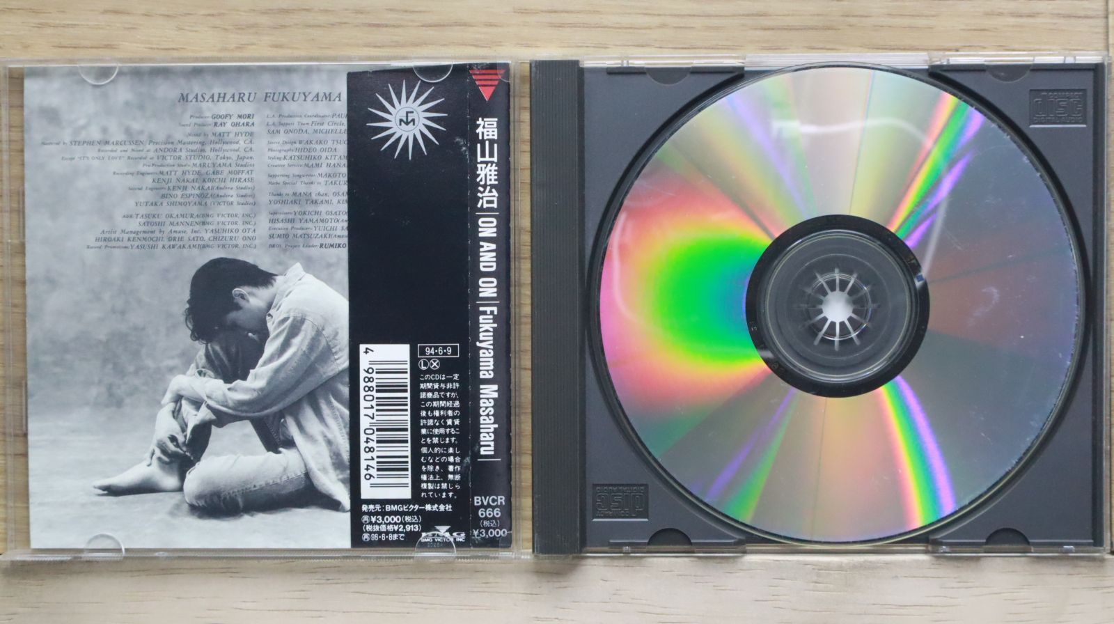 国内盤CD☆福山雅治/Masaharu Fukuyama□ ON AND ON 【BVCR666