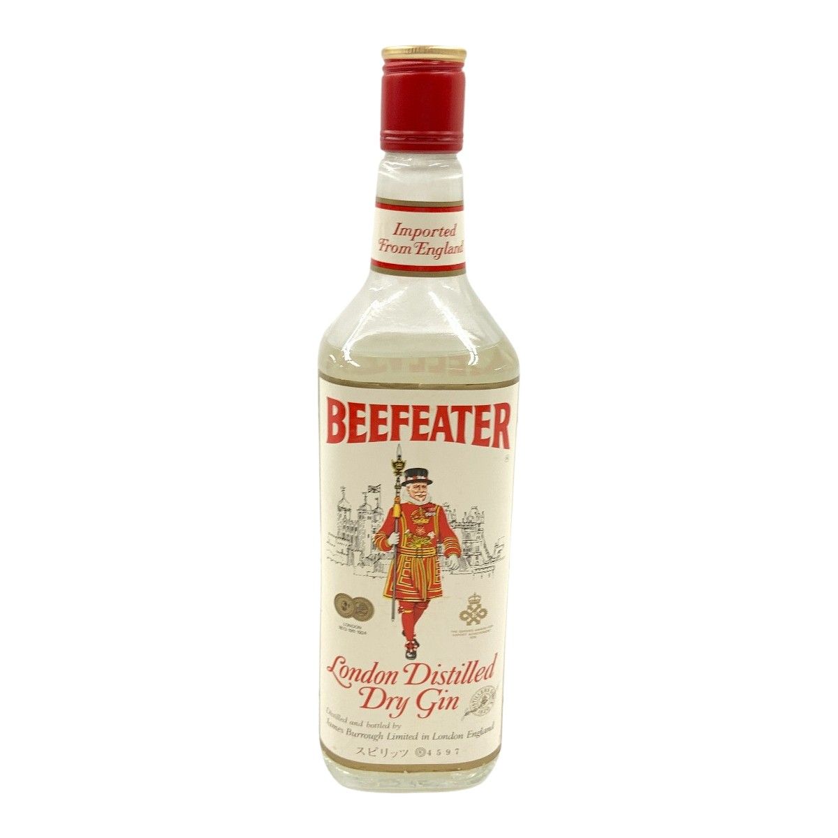 〇〇BEEFEATER ビーフィーター LONDON Distilled Dry Gin 47 750ml スピリット ジン 未開栓