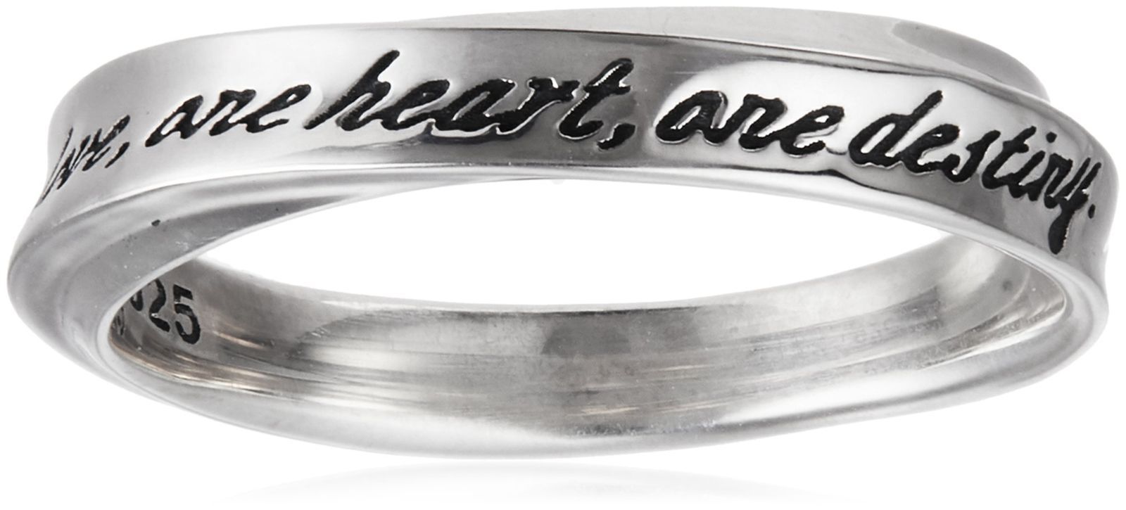 在庫セール バイ ドクターモンロー Sync Note by シンクノート Dr MONROE ウェーブラインメッセージリング シルバー925 SND-057-SV-12 日本サイズ12号