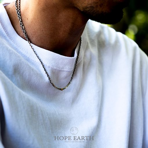 在庫あり HOPE EARTH ホープアース スターリングシルバー ネックレス T