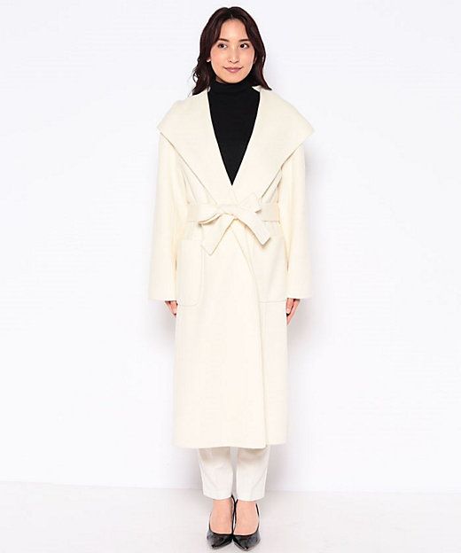 美品 ANAYI シャルムビーバーフードコート 【公式通販】