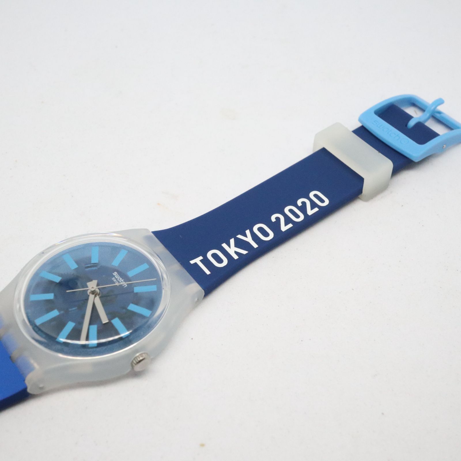 稼働品】SWATCH スウォッチ 東京オリンピック 限定 クオーツ 腕時計 