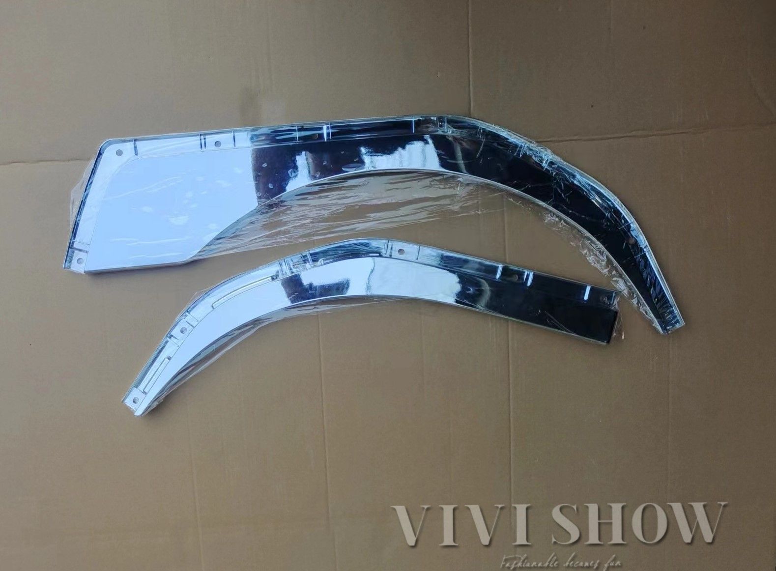 メッキ オーバーフェンダー 卸売 シールド 寝台あり車用 左右 三菱