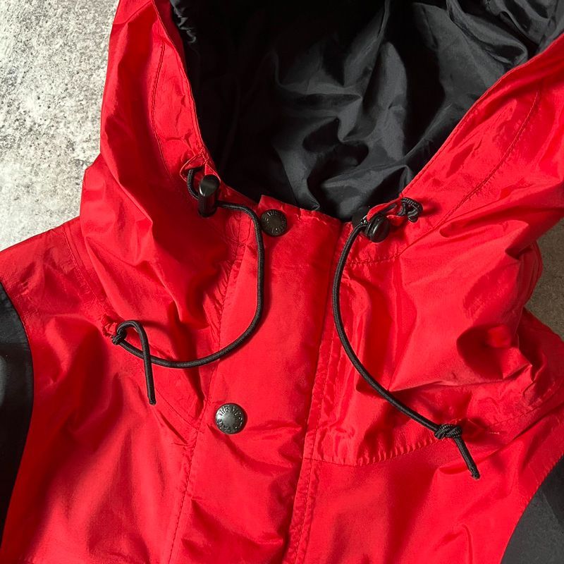 90s NORTH FACE マウンテンパーカー マンパ ノース ナイロン 古着 90s THENORTHFACE ノースフェイス マウンテンパーカー ブルー M