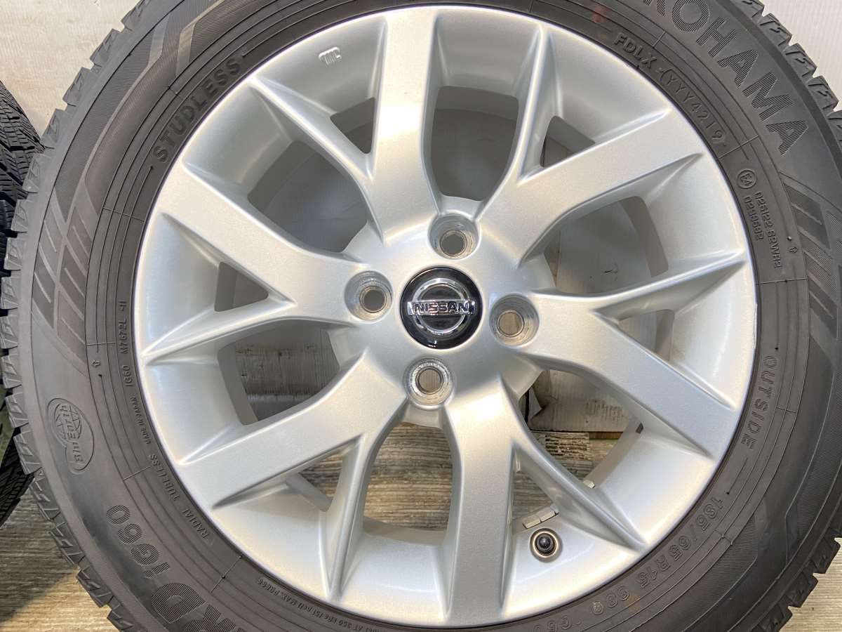 185/65R15 ヨコハマ アイスガード iG60 日産純正 15x5.5 40 100-4穴