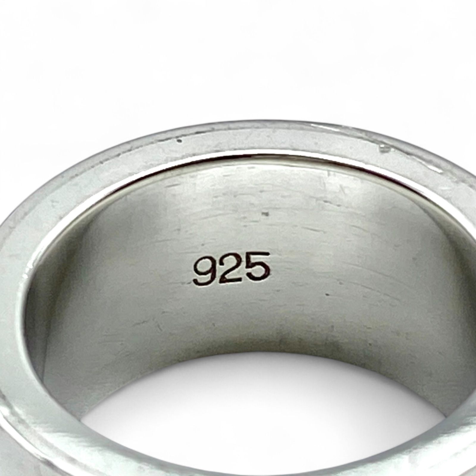 躍動する炎】ファイアパターン Silver 925 刻印 00s Vintage Ring