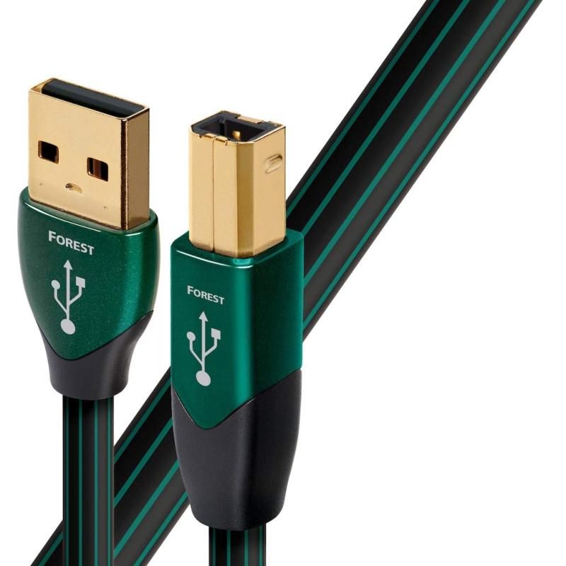 オーディオクエスト オーディオグレードUSBケーブル(1.5m・1本)【A】タイプ⇒【B】タイプaudio-quest“フォレスト” USB2 Forest 1.5M/A to B