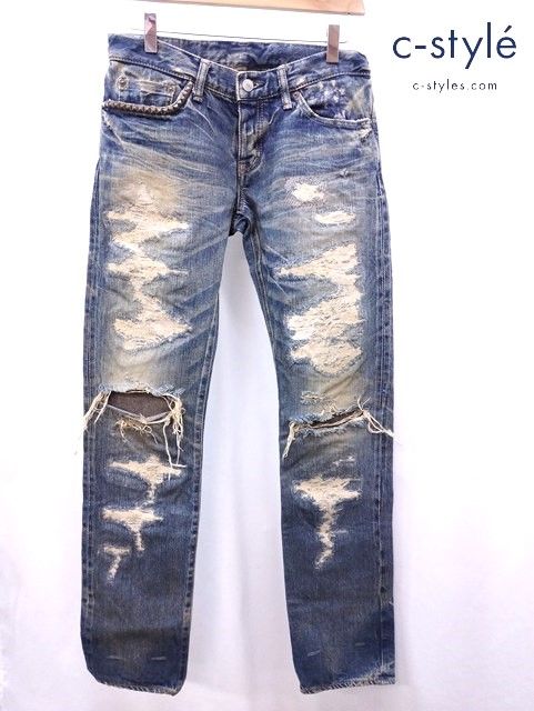 N145 [人気] HYSTERIC GLAMOUR ヒステリックグラマー デニムパンツ M
