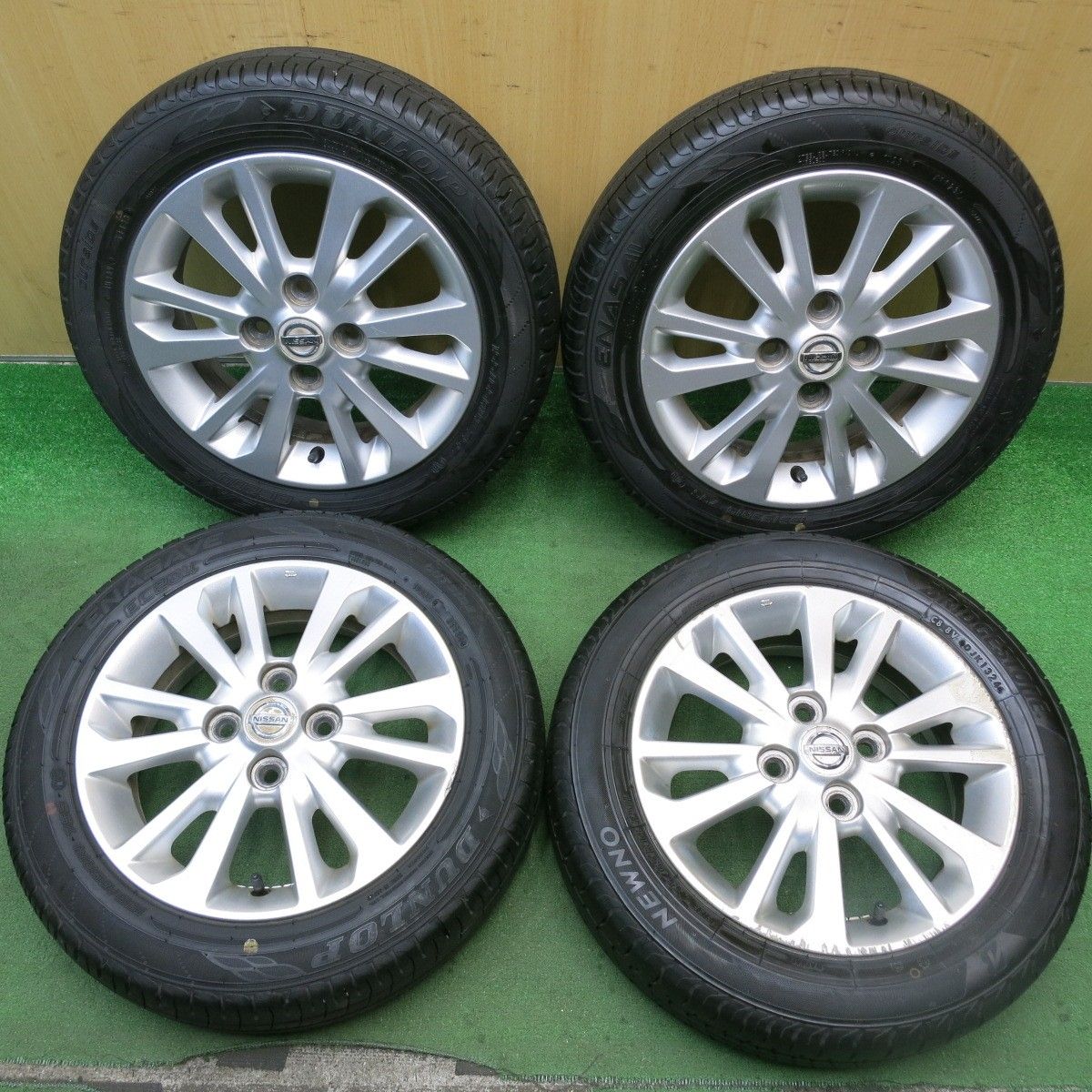 日産　ディズルークス　14インチ　ブリヂストン　155/65R14　2本セット 日産 ディズルークス 14インチ ブリヂストン 155/65R14 2本