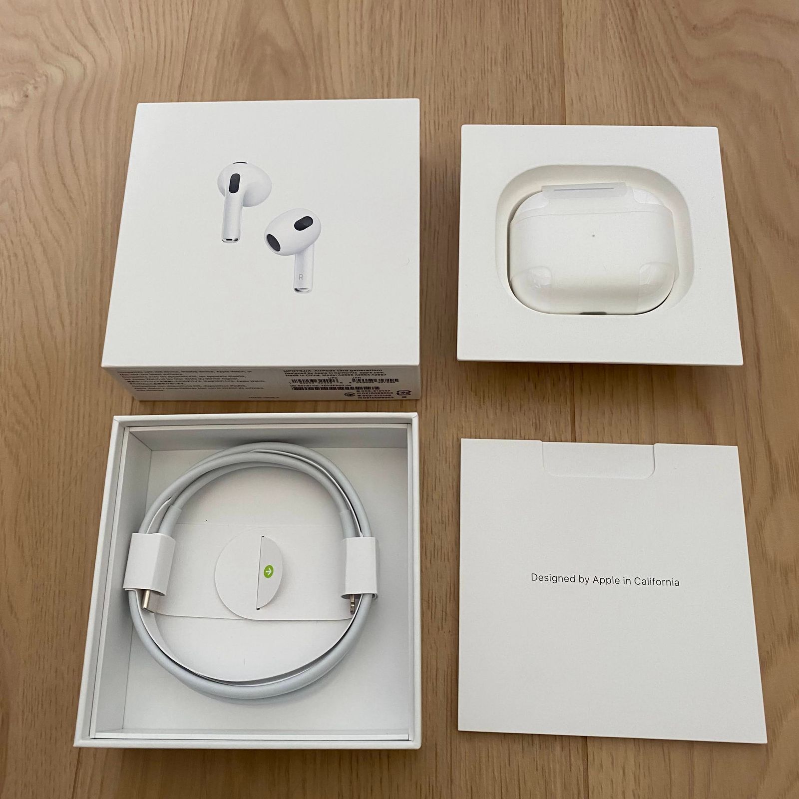 ☆中古美品 Apple アップル Airpods エアーポッズ 第三世代 型番
