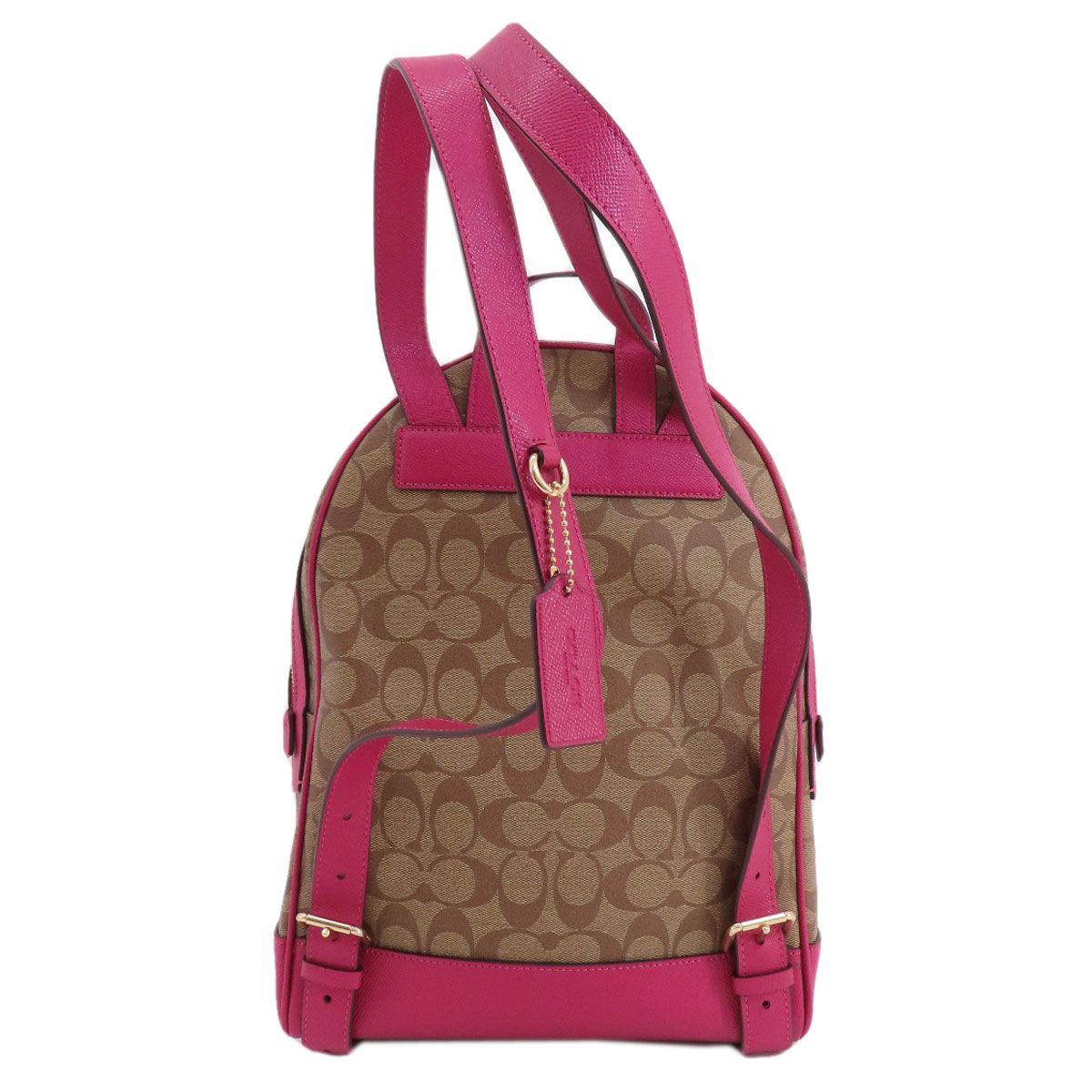 森岡美品 コーチ C5679 シグネチャー ケンリー リュックピンク COACH コーチ シグネチャー c5679 リュック ピンク