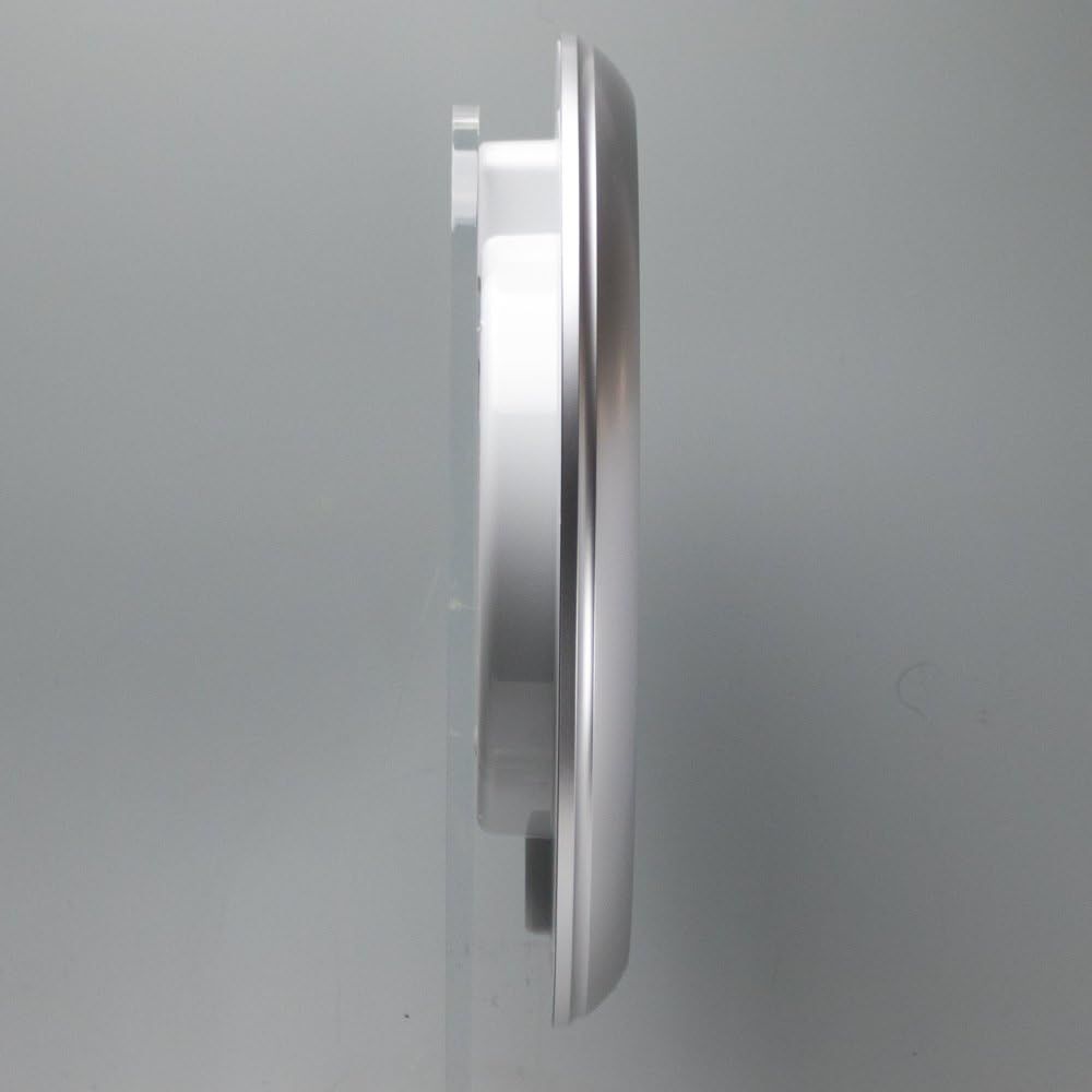 セイコークロック 掛け時計 02:銀色メタリック 01:直径35cm 電波