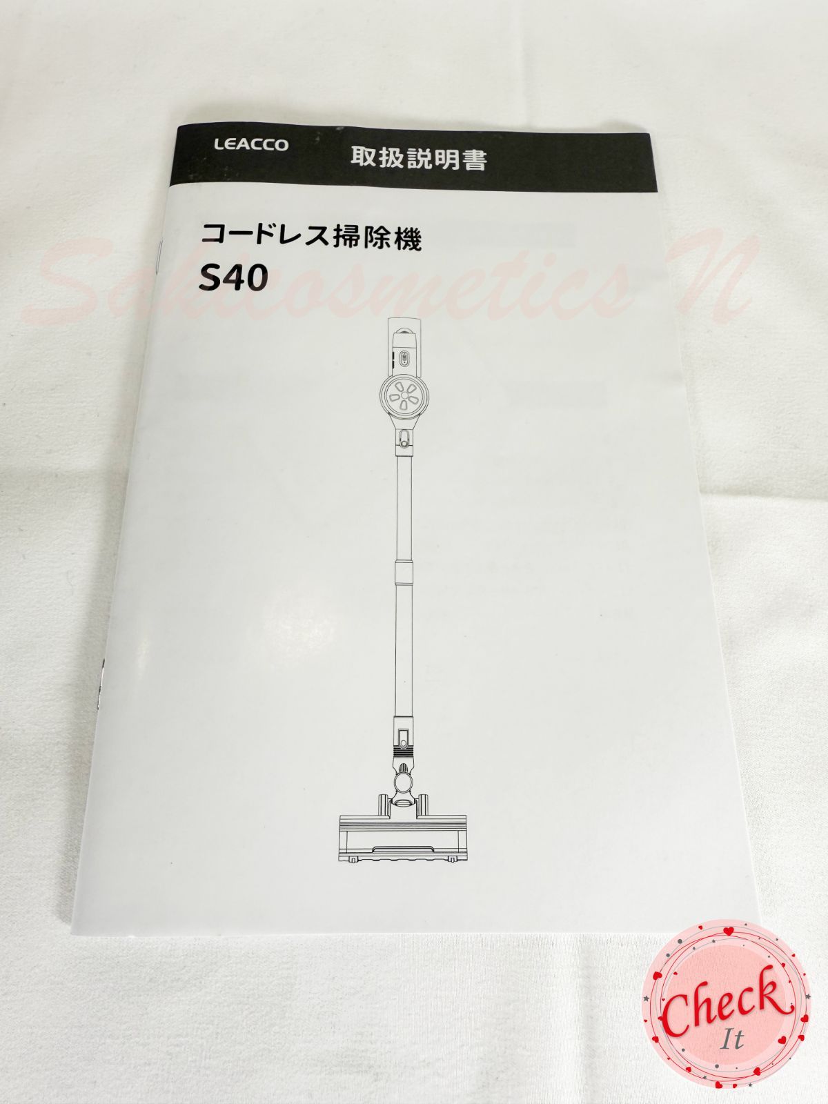コードレス掃除機 LeaccoLife S40 ✨未使用に近い✨最新版コードレス掃除機✨ LeaccoLife♡S40 美