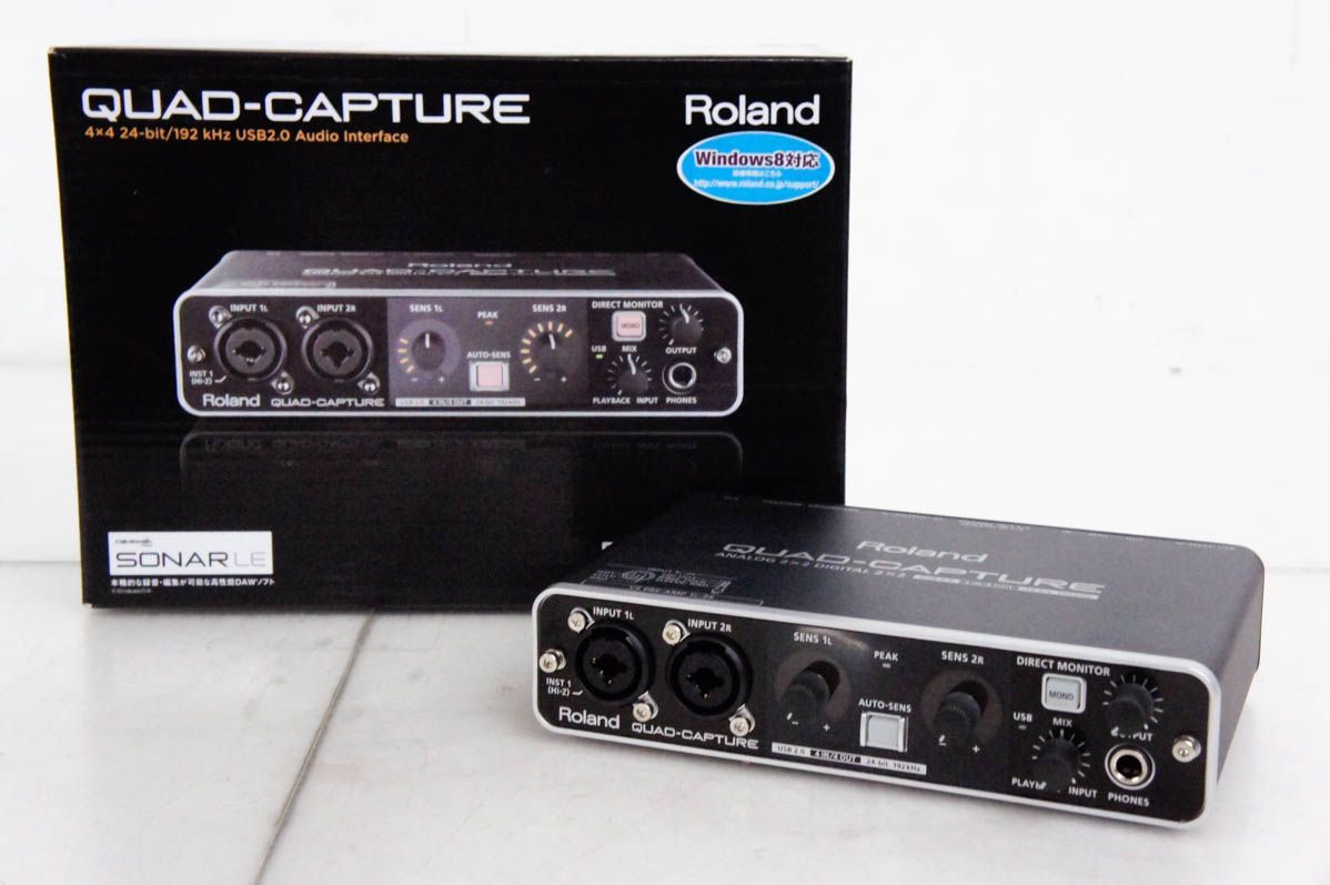 Rolandローランド USBオーディオインターフェイス QUAD-CAPTURE UA-55