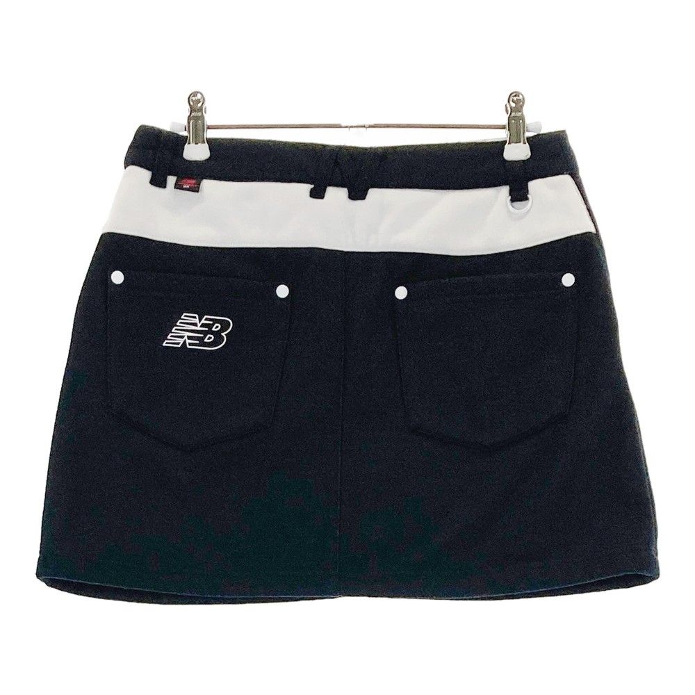 NEW BALANCE GOLF 裏起毛 スカート ブラックM サイズ1 ニューバランスゴルフ スカート 1/M 裏起毛 ブラック NEW BALANCE GOLF