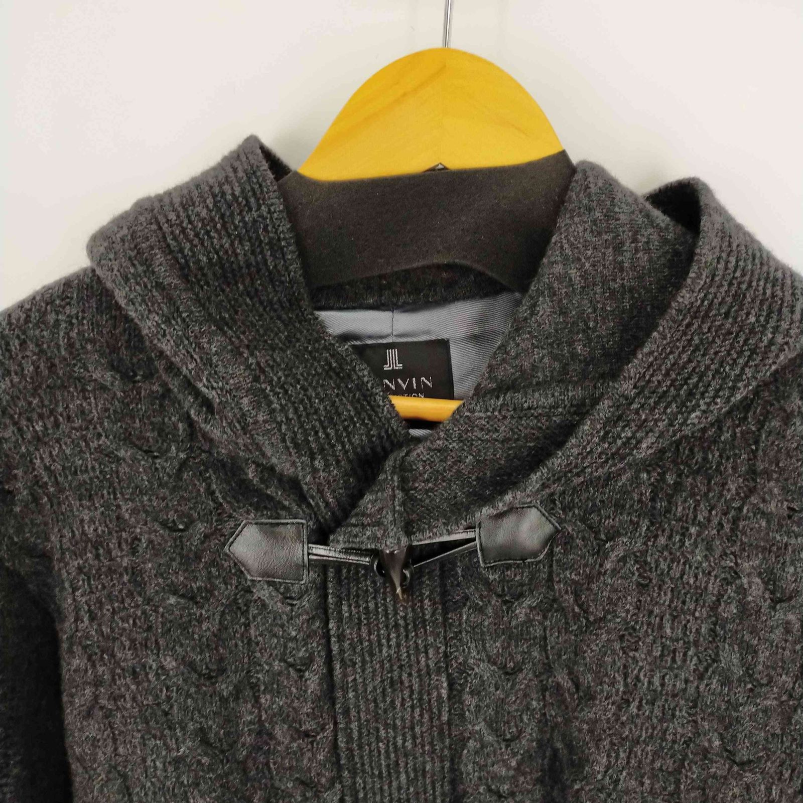 ランバン　ニットダッフルコート ランバンコレクション LANVIN COLLECTION ニットダッフルコート