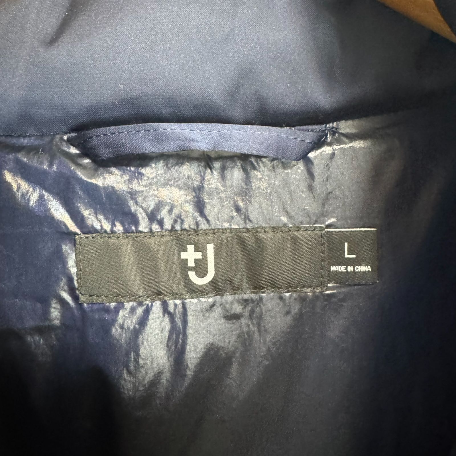 UNIQLO +J ユニクロ ジルサンダー コラボ ダウンジャケット ネイビー