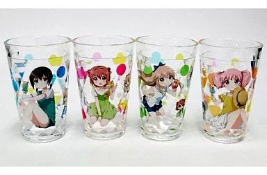 ゆるゆり グラスセット ごらく部 生徒会 全8種 新品未開封 コミケ C86 中古】グラス(キャラクター) ごらく部 グラスセット(4個) 「ゆるゆり