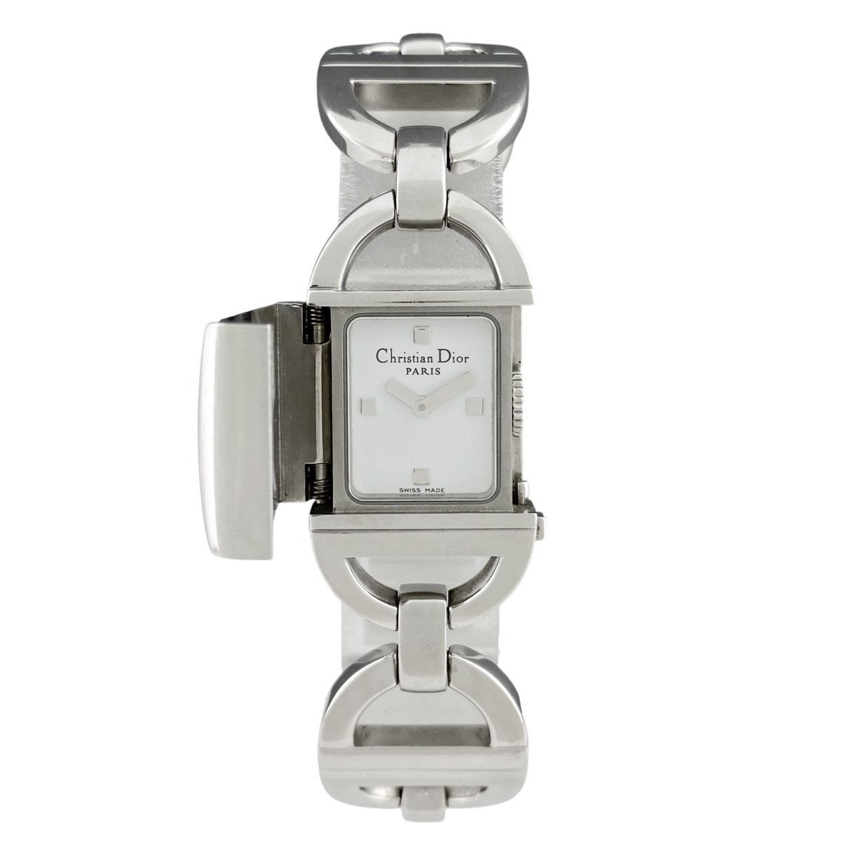 クリスチャンディオール Christian Dior パンディオラ D78-100 腕時計 SS クォーツ レディース