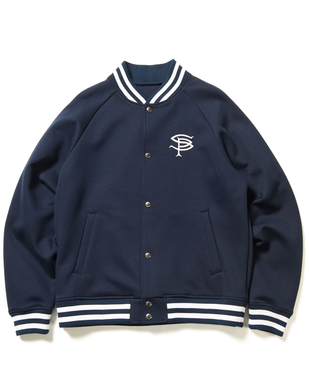 SOPHNET.COMPACT DOUBLE KNIT SP LOGO VARSITY JACKET ジャケット SOPH