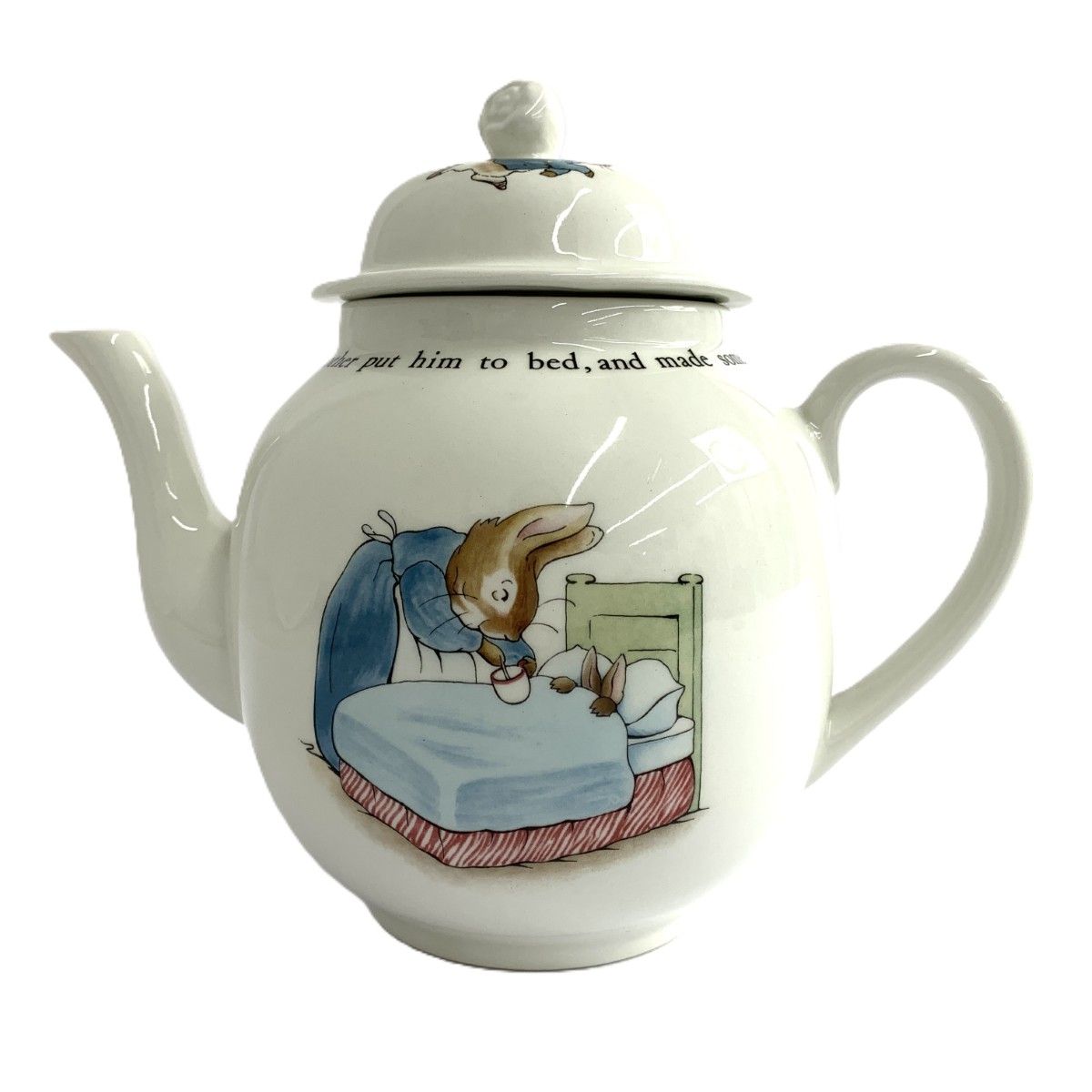 Wedgwood ウェッジウッド ピーターラビット ポット ホワイト 240001140739