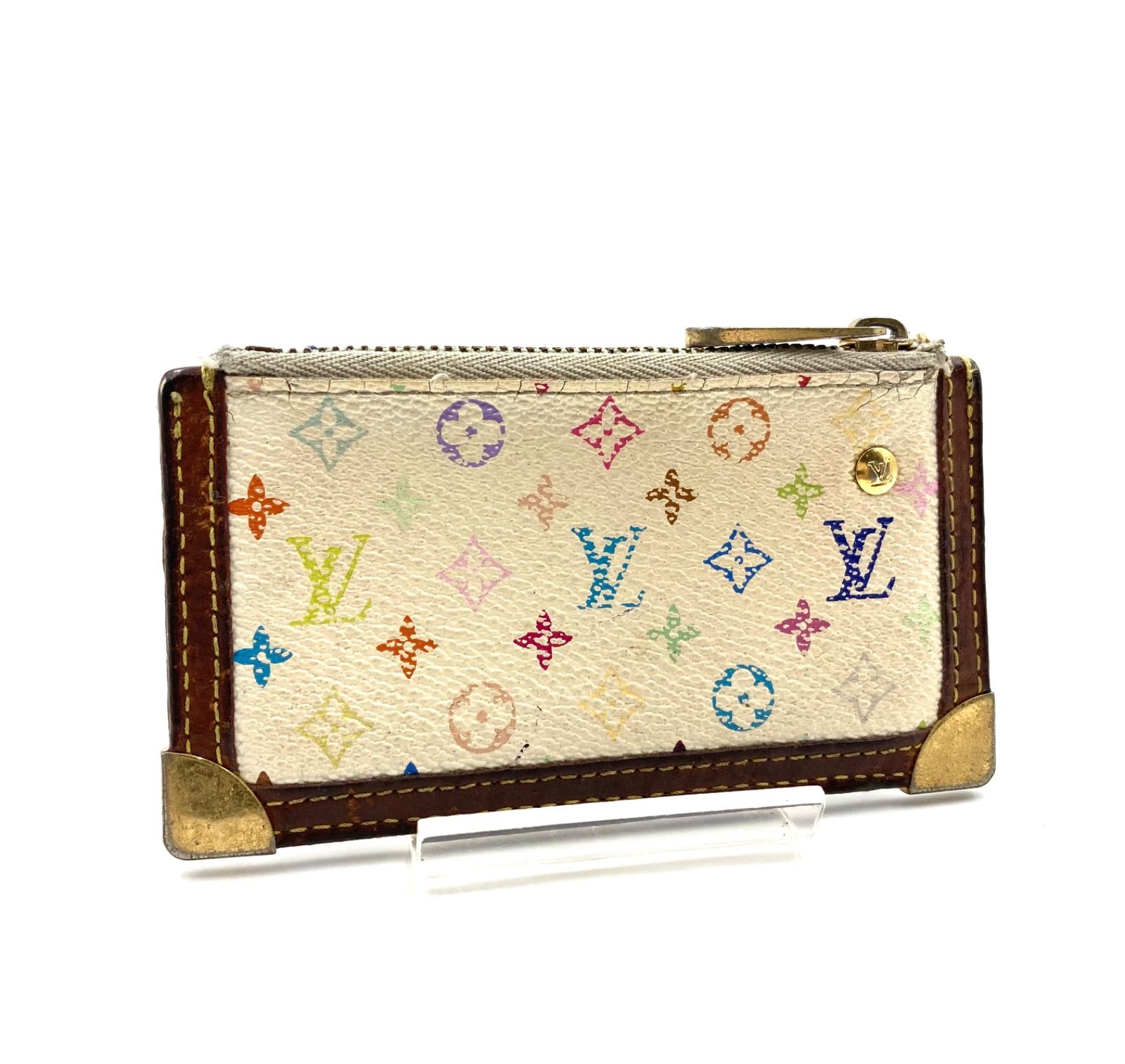 LOUIS VUITTON マルチカラー ポシェット・クレ キーケース ブロン LOUIS VUITTON ルイヴィトン モノグラムマルチカラー ブロン