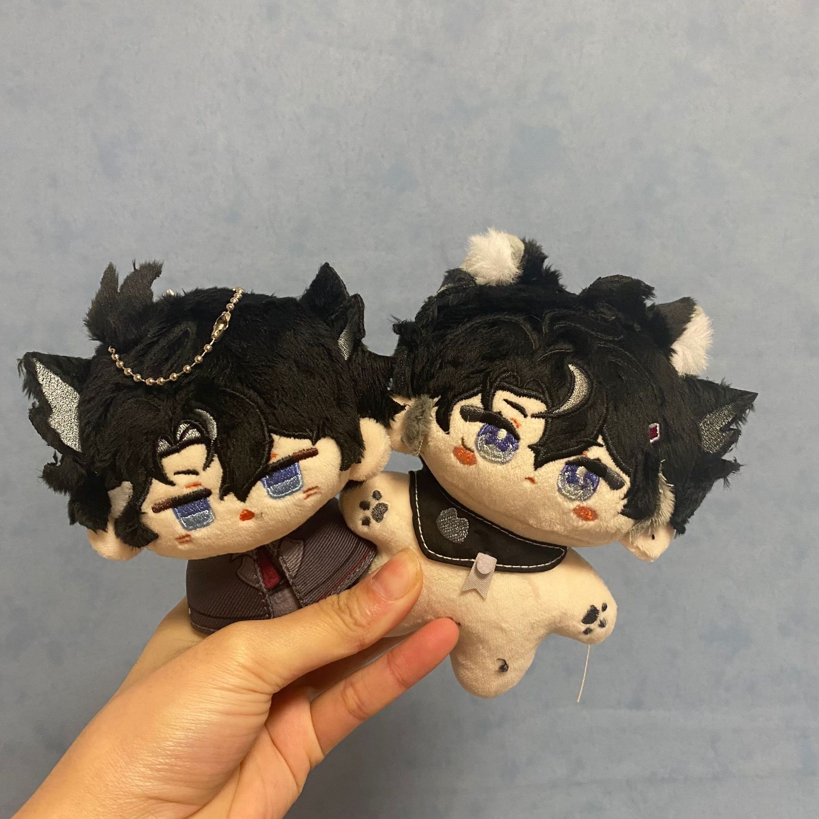 【MiKeLe製品】原神 リオセスリ ぬいぐるみ チャーム 12cm 2点セット