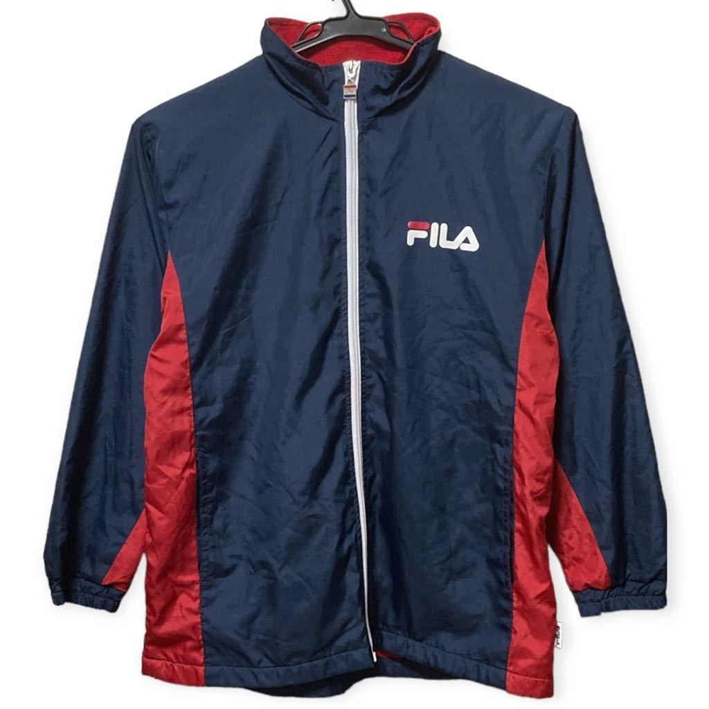 FILA フィラ 140 ジャケット ジャージ 長袖 厚手 スポーツウェア