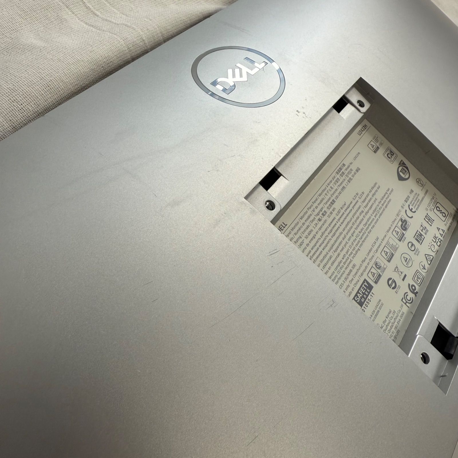 ディスプレイ・モニター 【軽度キズあり】機能OK✨Dell24インチ