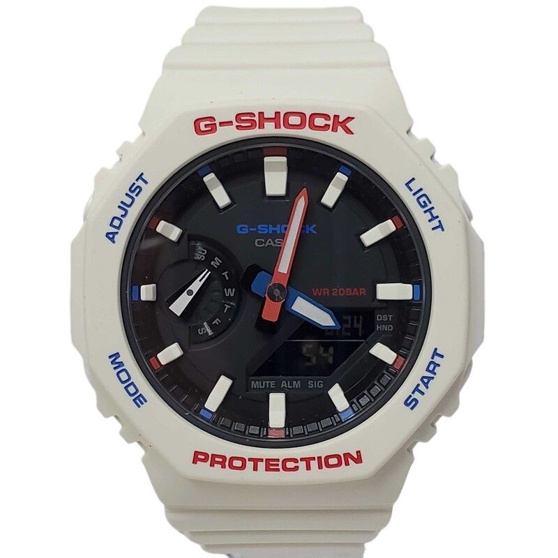 ぺぺゅん CASIO G-SHOCK GMA-S2100WT-7A1DR 未使用品 カシオ ジーショック ホワイト カシオーク 32406K198