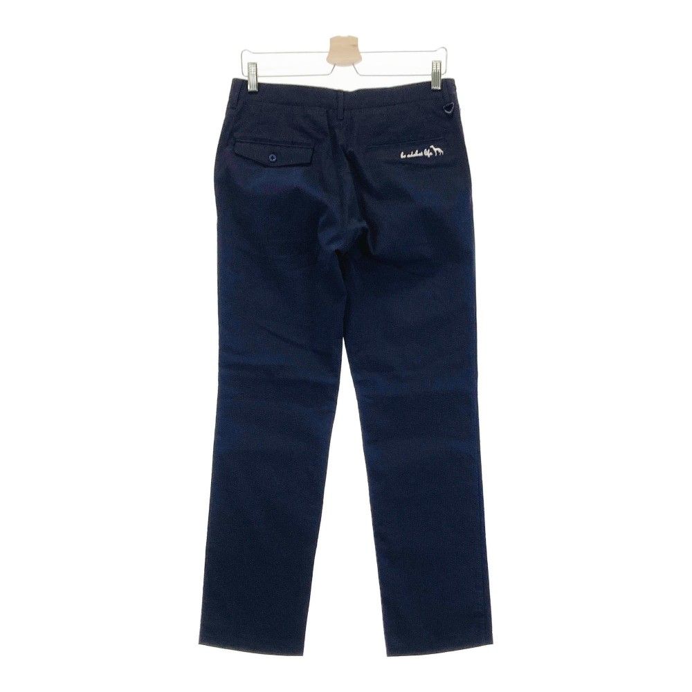 サイズ：46 ADABAT アダバット パンツ シアサッカー ネイビー系