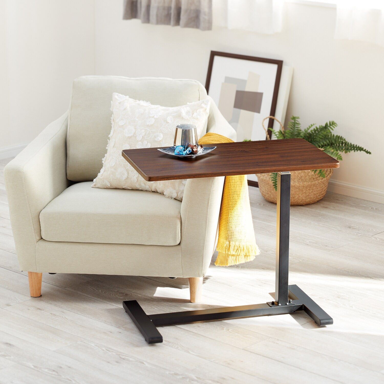 新品未使用】 YAMAZEN 山善 高さ調節らくらく！使いやすさを考えた