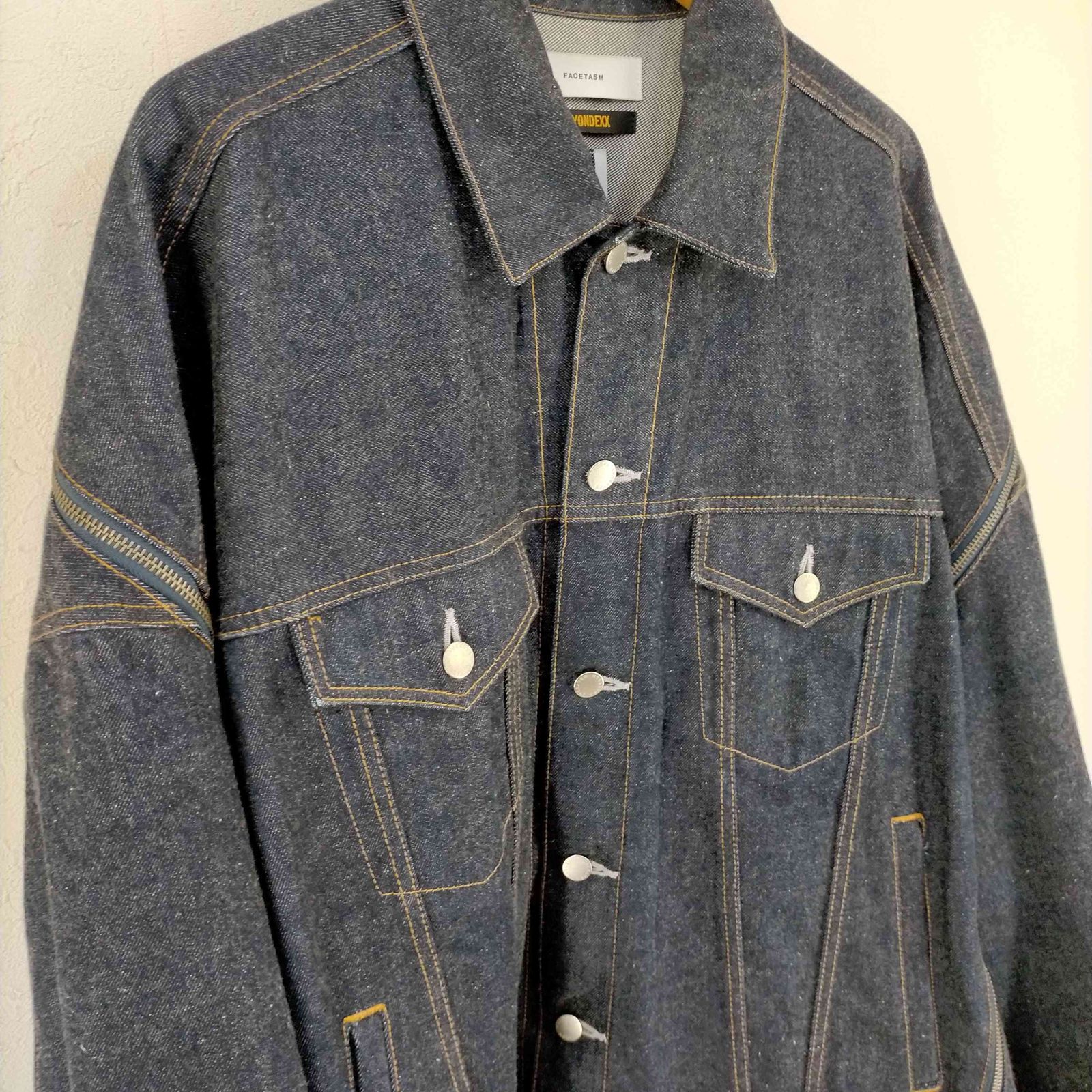 ファセッタズム FACETASM ×BEYONDEXX 21SS DNM JKT メンズ JPN：4 