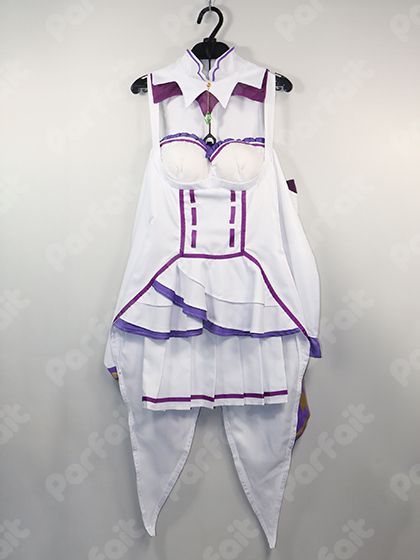 コスプレ衣装 Re:ゼロから始める異世界生活／エミリア（XSサイズ