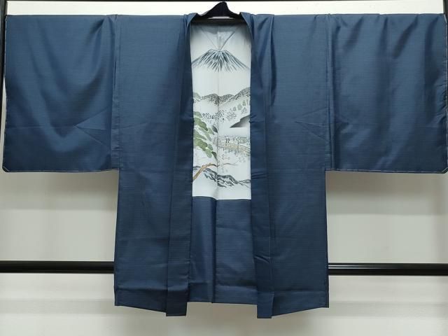 平和屋着物○男性 本場大島紬 アンサンブル 吉祥文 正絹 逸品