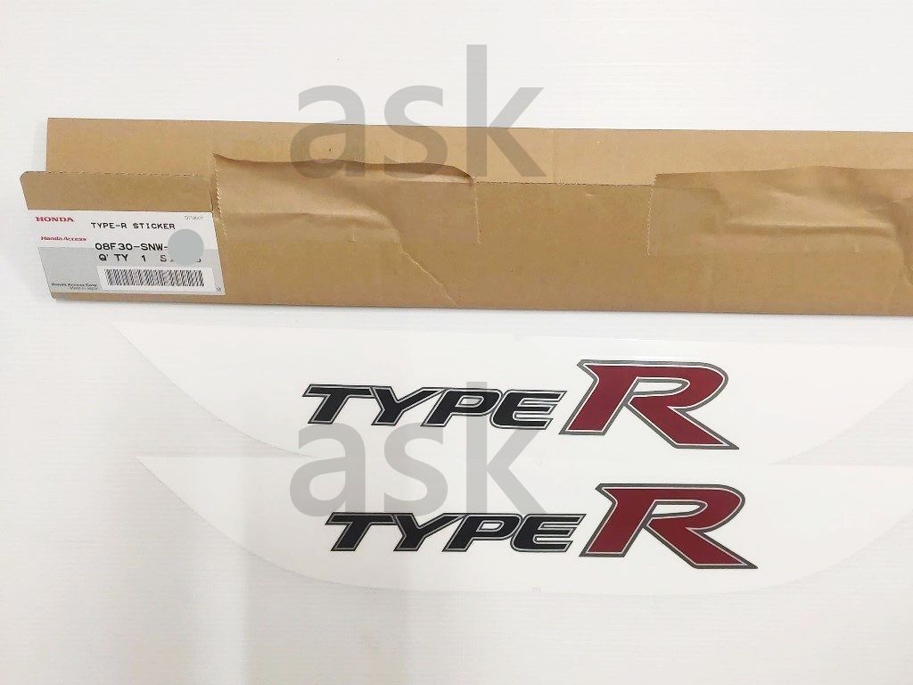 ☆新品 Honda シビック タイプR FD2用 サイド ステッカー TYPE R デカール 左右セット Genuine Civic TypeR  Sticker Set ホンダ 純正部品 - メルカリ