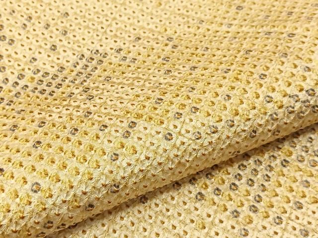 平和屋着物□上質な小紋 絞り 宝尽くし 金彩 正絹 逸品 AAAX9070ph